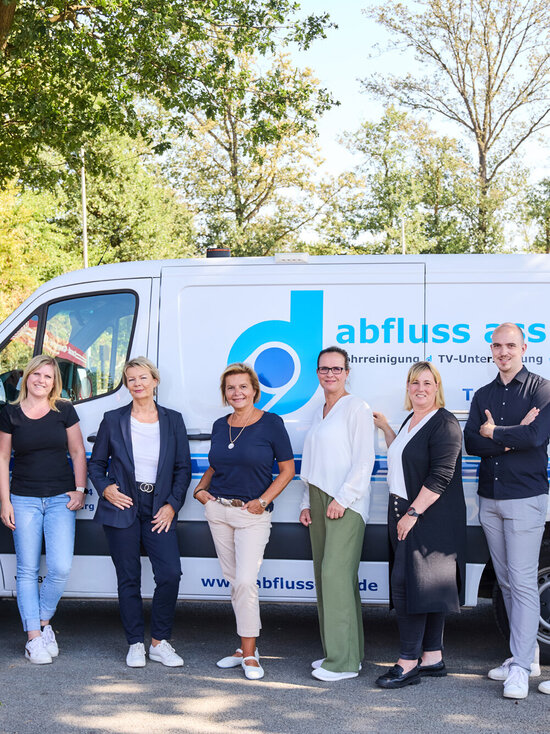 Das kaufmännische Team von abfluss ass dröge